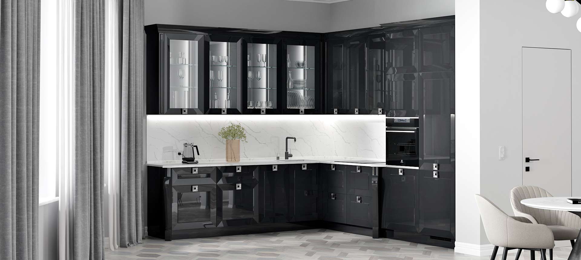 эмаль глянец цвет Чёрный